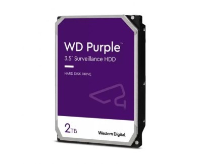 WD Purple Disco Duro Interno 3.5\" 2TB SATA III