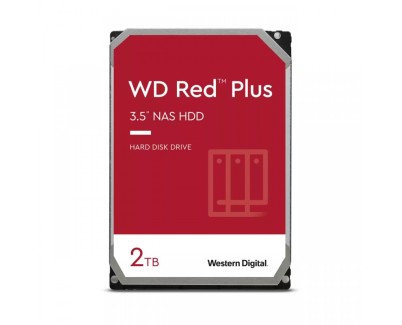 WD Red Plus Disco Duro Interno 3.5\" 2TB NAS SATA3