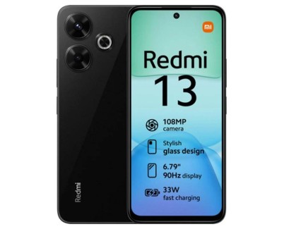 Xiaomi Redmi 13 Smartphone Pantalla 6.79\" - 8GB - 256GB - Camara Principal 108MP - Bateria 5030mAh - Admite Carga de 33W - Color Negro