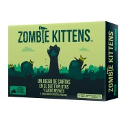 Zombie Kittens Juego de Cartas - Tematica Animales/Zombies/Humor - De 2 a 5 Jugadores - A partir de 7 Años - Duracion 15min. aprox.